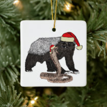 https://rlv.zcache.com/festive_honey_badger_verses_snake_funny_badass_ceramic_ornament-r3620bc7e2f754348b1459842bc07b1f1_05wkv_8byvr_210.jpg