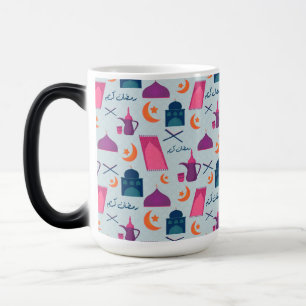 Festive Islamic Ramadan Design Color Morph Mug