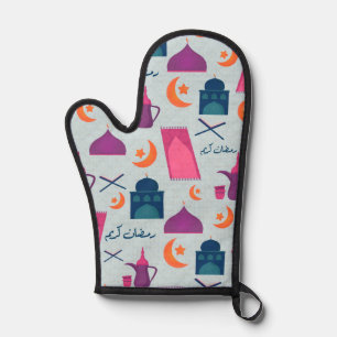 Festive Islamic Ramadan Design Oven Mitt
