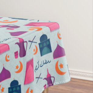Festive Islamic Ramadan Design Tablecloth