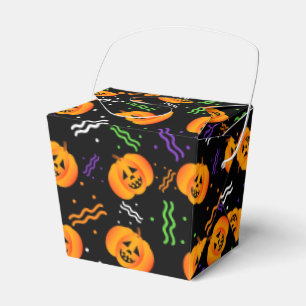 Festive Jack-O'-Lanterns Favor Boxes