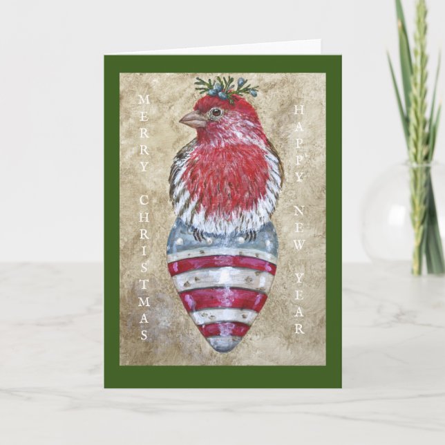 Festive Joe Christmas card (Front)