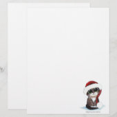Festive Kitten Christmas Letterhead (Front/Back)