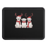 Festive Kuvasz � Christmas Pattern Classic T-Shirt Hitch Cover
