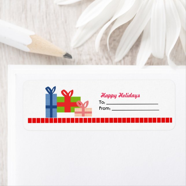 Festive Label (Insitu)