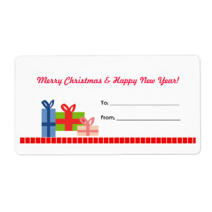Festive Label