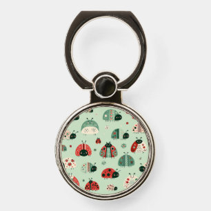 Festive Little Bugs Phone Ring Stand