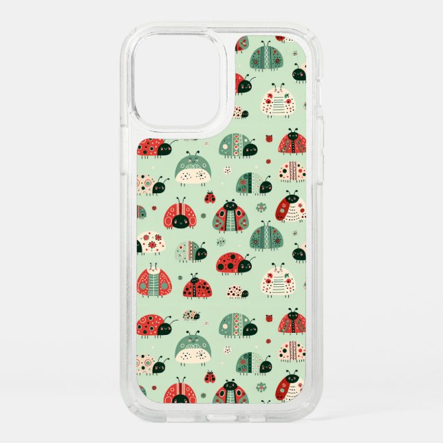 Festive Little Bugs Speck iPhone 12 Pro Case (Front)
