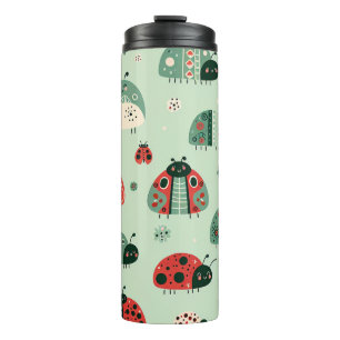 Festive Little Bugs Thermal Tumbler