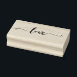 Festive LOVE Swirls | Christmas | Valentine's Day Rubber Stamp<br><div class="desc">This "love" stamper, with swirls on each end, matches our PEACE ON EARTH watercolor typography collection of gifts and stationery products at Zazzle.com/collections/119805013434491174 (copy & paste into your browser bar). It's also great for VALENTINE'S DAY or any other special day. As with any store bought stamp, you can simply stamp...</div>