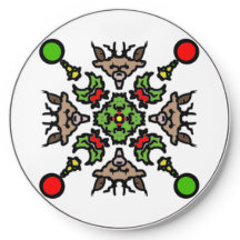 Festive Mandala Ornament