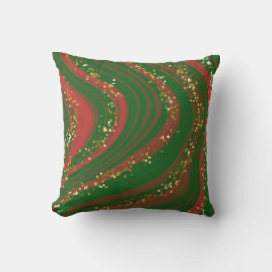 Festive Marble Pillow