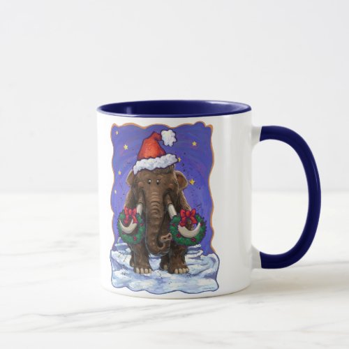 Festive Mastodon  Mug
