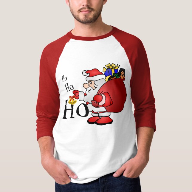 Festive Men's Christmas T-Shirt (Front)