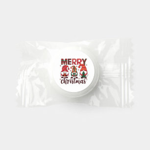 Festive Merry Christmas gnome Life Saver® Mints