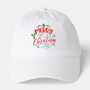 Festive Merry Christmas Holiday Hat