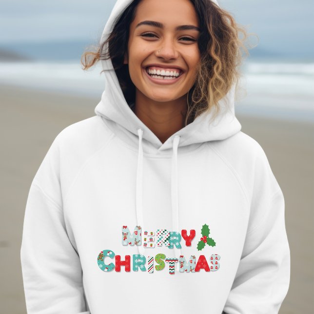 Festive Merry Christmas | Holidays Hoodie (Creator Uploaded)
