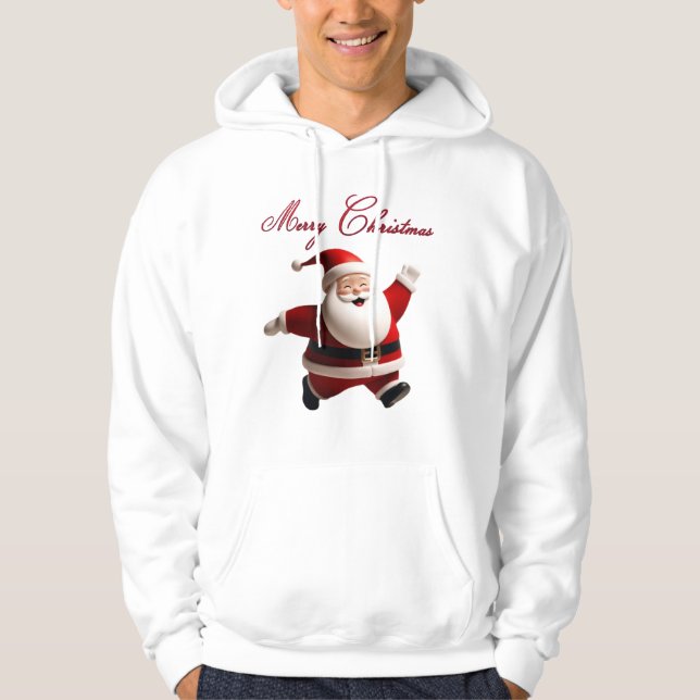 Festive Merry Christmas Hoodie (Front)