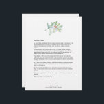 Festive Merry Christmas Letters Template Letterhead<br><div class="desc">Transform your holiday correspondence into a work of art with this festive Watercolor Christmas letter template. Each sheet is a canvas of enchanting colors and delicate strokes, adding a touch of creativity to your Christmas letters, invitations, and well-wishes. Celebrate the season with elegance and style. If you would like printable...</div>