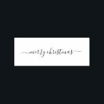 Festive Merry Christmas Rubber Stamp for Holiday C<br><div class="desc">Add a festive touch to your holiday projects with this Merry Christmas rubber stamp. Perfect for cards, gift tags, wrapping paper, and scrapbooking, it delivers crisp, clear impressions every time. Durable and easy to use, it’s ideal for crafting, decorating, and spreading holiday cheer. A must-have for creative celebrations and personalized...</div>