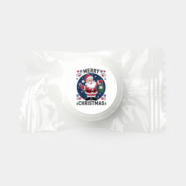 Festive Merry Christmas Santa  Life Saver® Mints (Front)