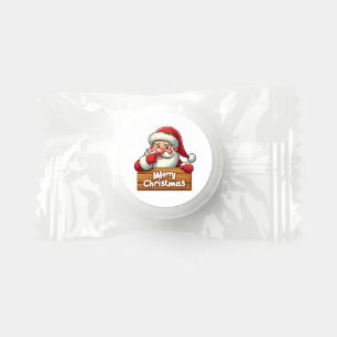 Festive Merry Christmas Santa Life Saver® Mints