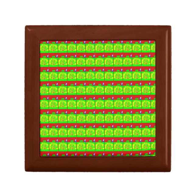 Festive Merry Christmas Story  Gift Box (Front)