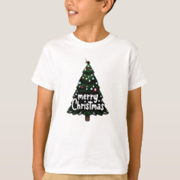 Festive Merry Christmas Trees T-Shirt