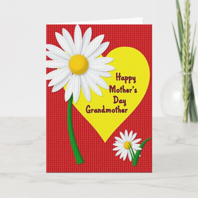 Festive Mothers Day Graphic Card (Front)