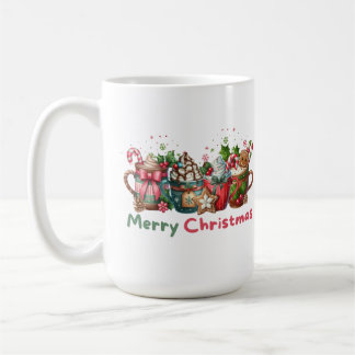 Festive Mugs Cocoa and Treats