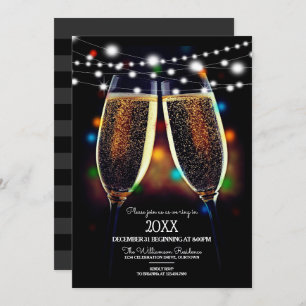 Festive New Year's Eve Party Invitation