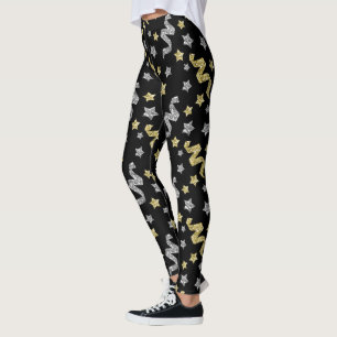 Festive New Years eve party Leggings