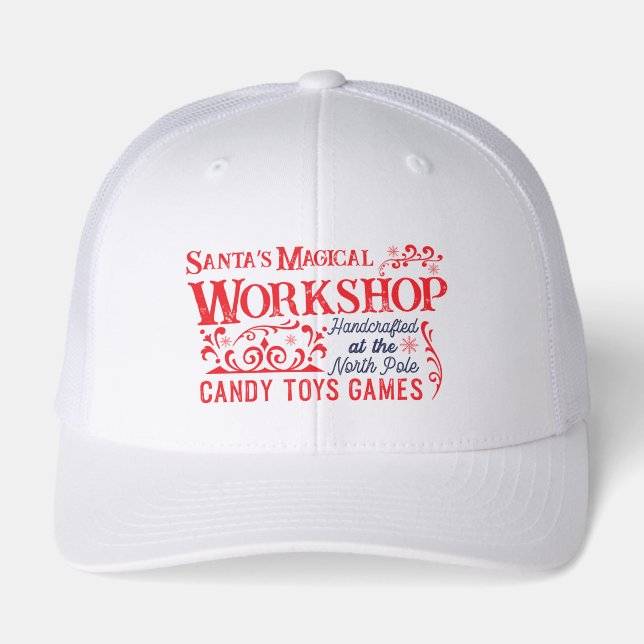 Festive North Pole Santa's workshop  (Front)