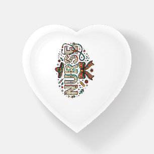 Festive Nurse Vintage Engraving Shirt Design_1 Paperweight