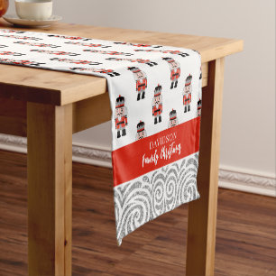Festive Nutcracker Christmas Table Runner