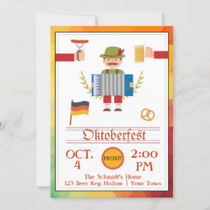 Festive Oktoberfest Invitation