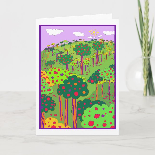 Festive Orchard Card (Front)