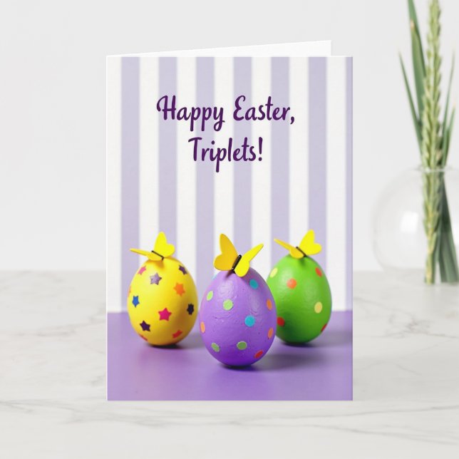 Festive Ovoid Celebration Card (Front)