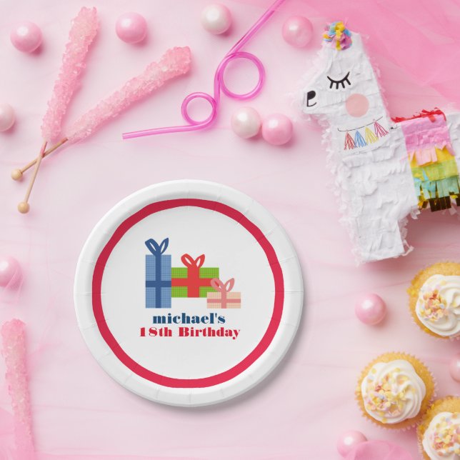 Festive Paper Plates (Party)