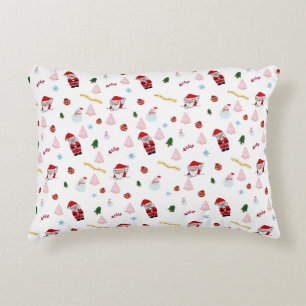 Festive Party Holiday Christmas Accent Pillow