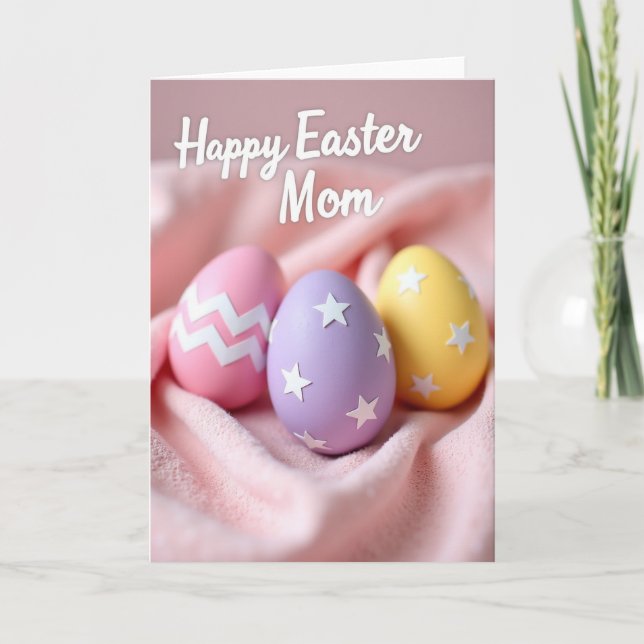 Festive Pastel Celebration Card (Front)