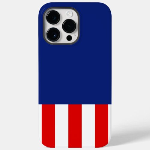 Festive Patriotic Colors Case_Mate iPhone 14 Pro Max Case