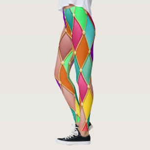 Bling Me Up Rainbow 5 Pop Fashion Leggings