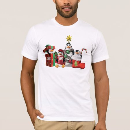Festive Penguins T-shirt