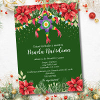 Festive Piñata Posada Mexicana Christmas Party