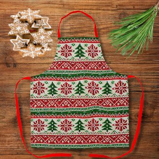 Festive Pine motifs