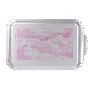 Festive Pink Rose Clouds Cake Pan