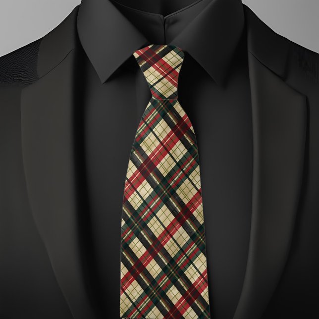Festive Plaid Neck Tie (Creator Uploaded)