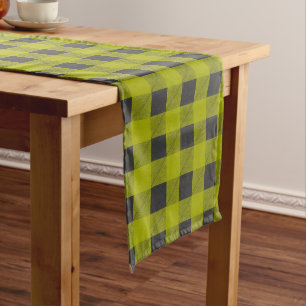 Festive Plaid Table Runner