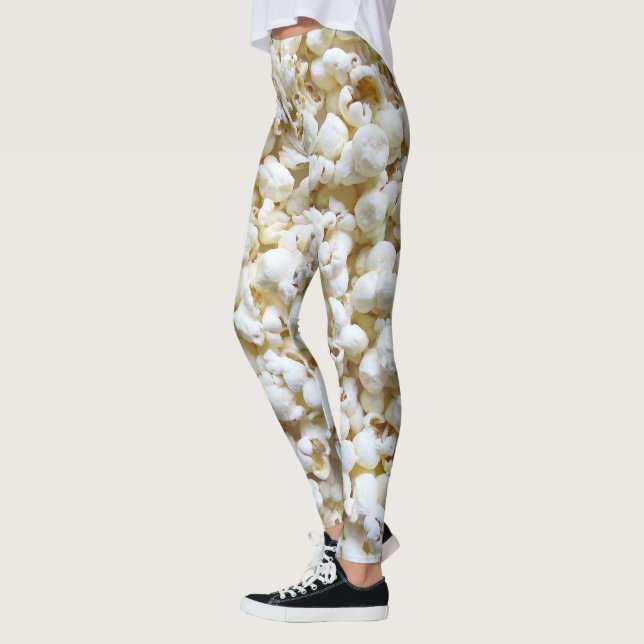 Festive Popcorn Decor on Leggings (Left)